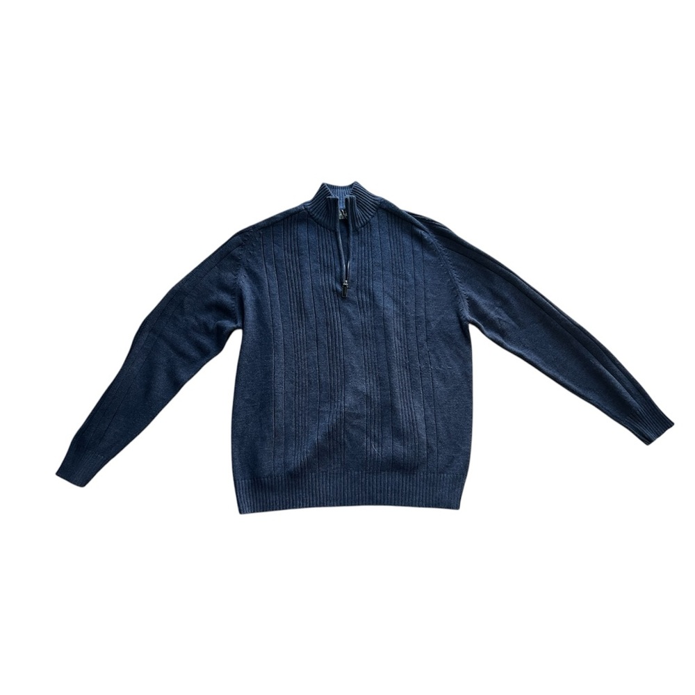 Oscar de la Renta Navy Sweater